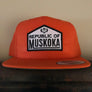 Hunters Orange Wool SnapBack